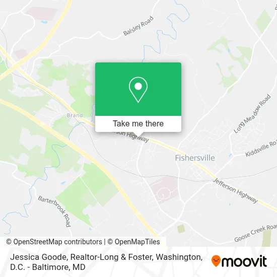 Jessica Goode, Realtor-Long & Foster map