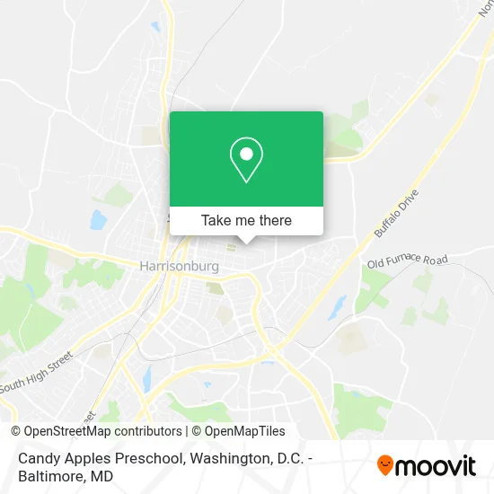 Candy Apples Preschool map
