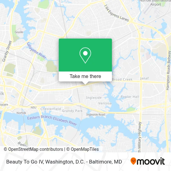 Beauty To Go IV map