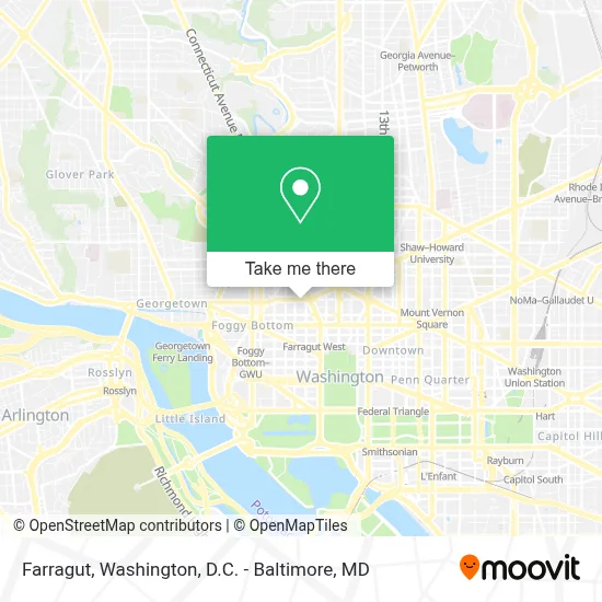 Farragut map