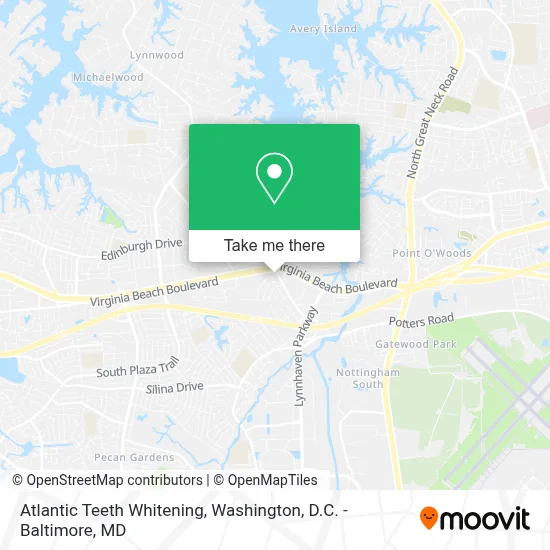 Atlantic Teeth Whitening map