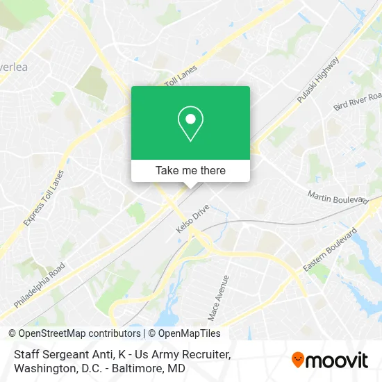 Staff Sergeant Anti, K - Us Army Recruiter map