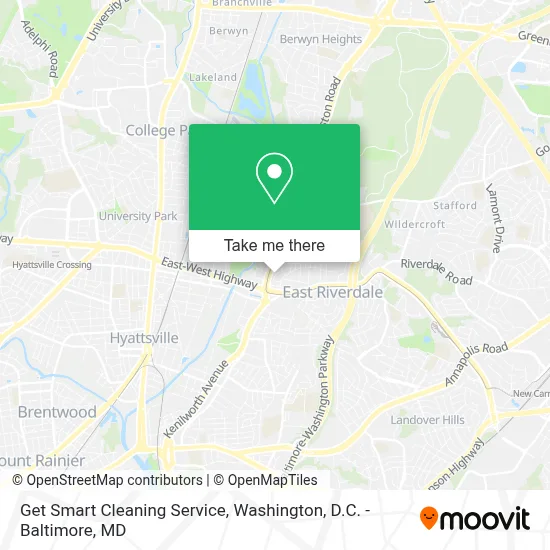Get Smart Cleaning Service map