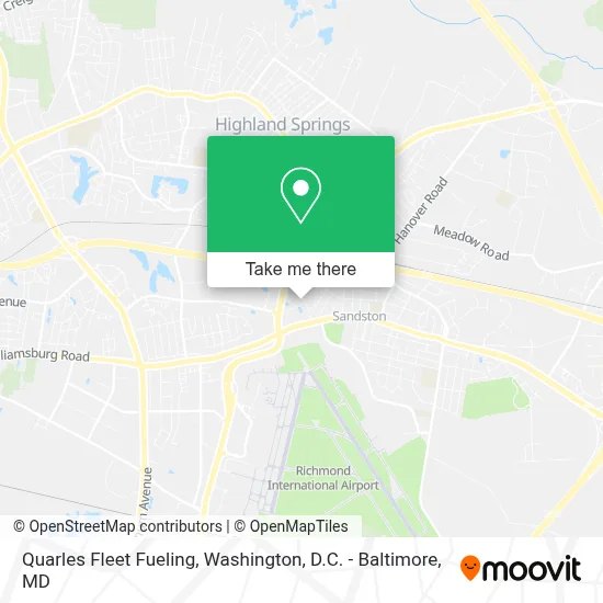 Quarles Fleet Fueling map