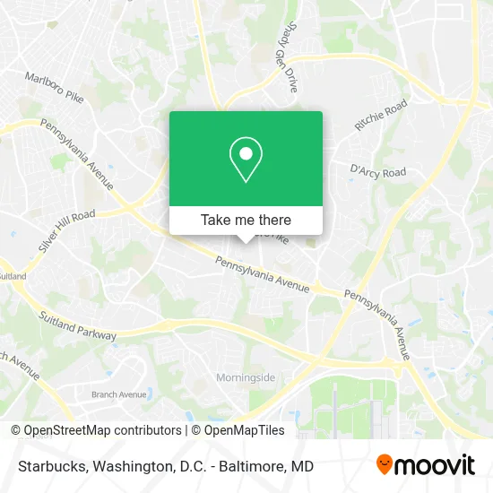 Starbucks map