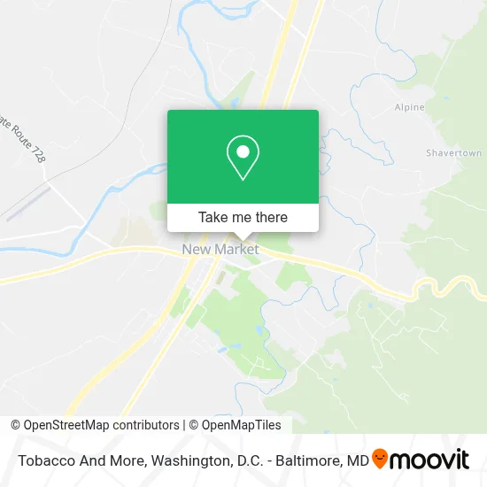 Tobacco And More map