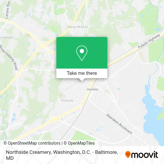 Northside Creamery map