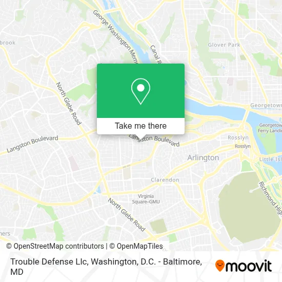 Trouble Defense Llc map
