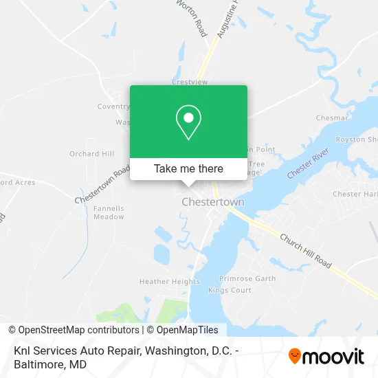 Knl Services Auto Repair map