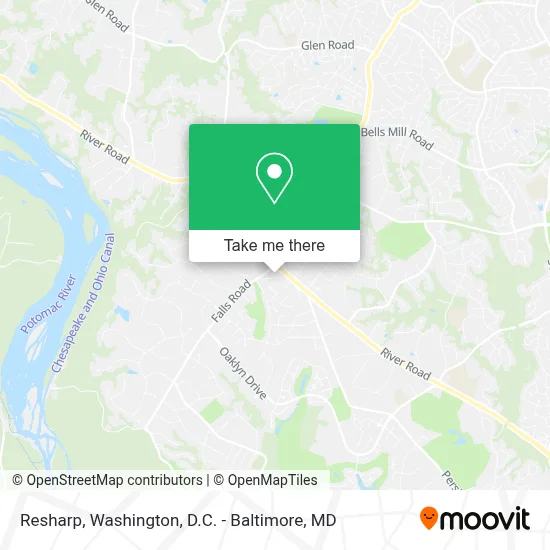 Resharp map