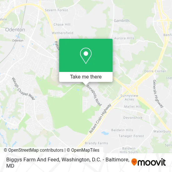 Biggys Farm And Feed map