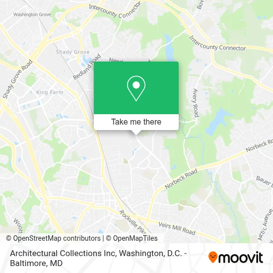 Architectural Collections Inc map