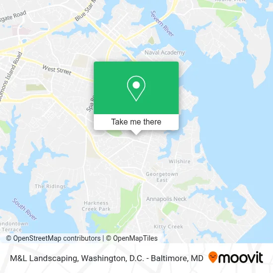 M&L Landscaping map