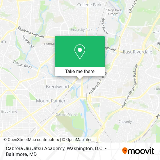 Cabrera Jiu Jitsu Academy map