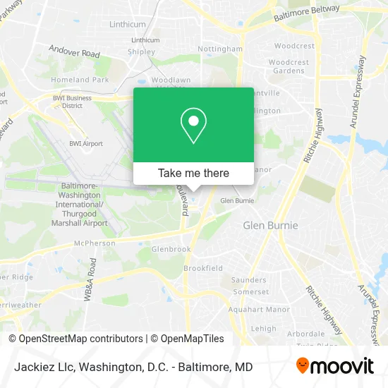 Jackiez Llc map