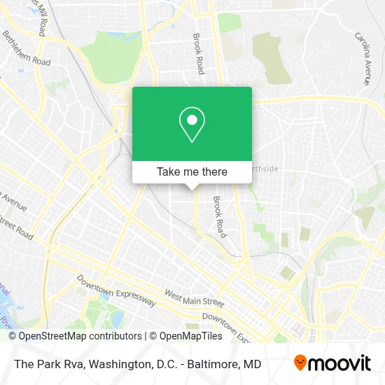 The Park Rva map