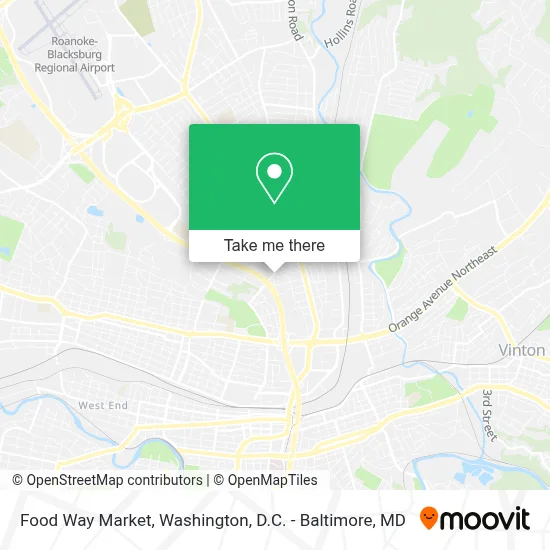 Food Way Market map