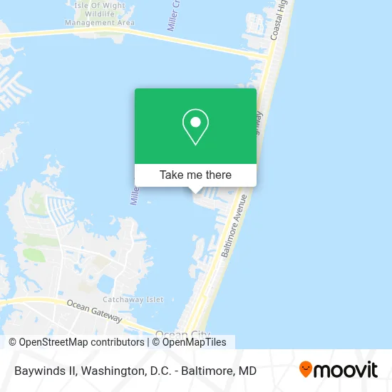 Baywinds II map