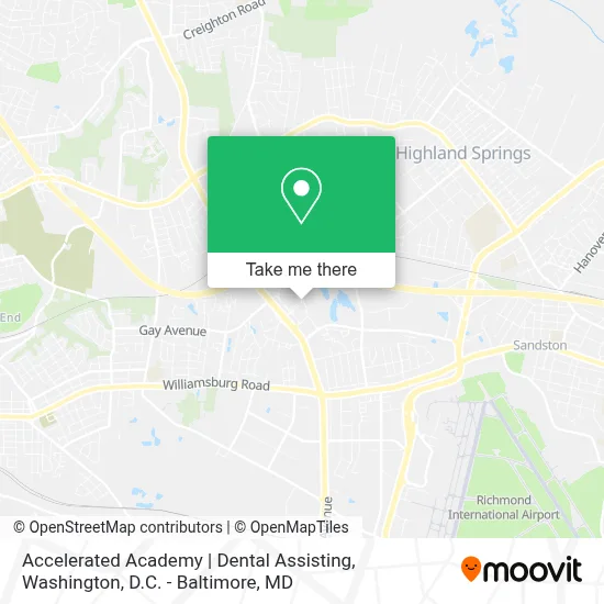 Accelerated Academy | Dental Assisting map