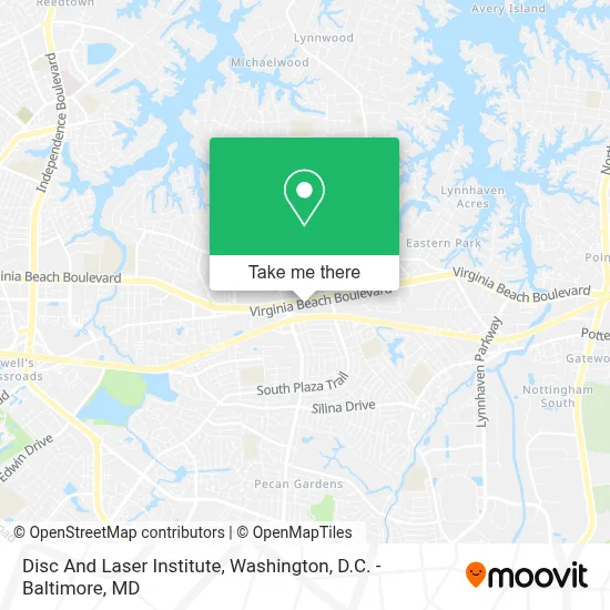Disc And Laser Institute map