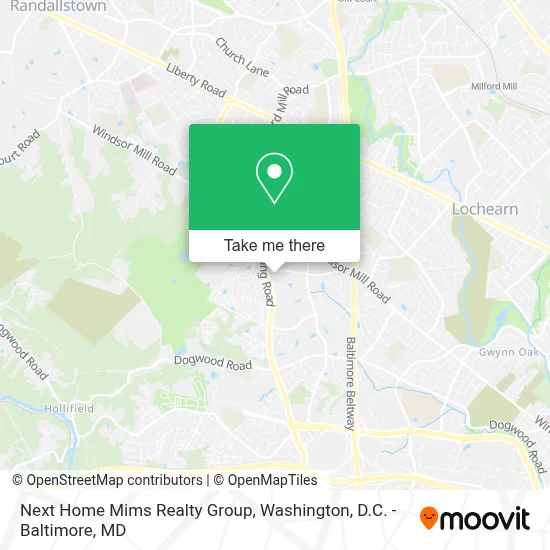Next Home Mims Realty Group map