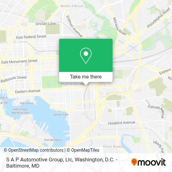 S A P Automotive Group, Llc map