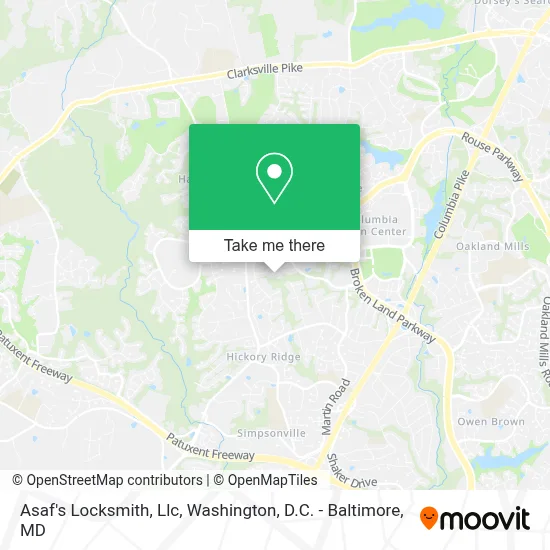 Asaf's Locksmith, Llc map