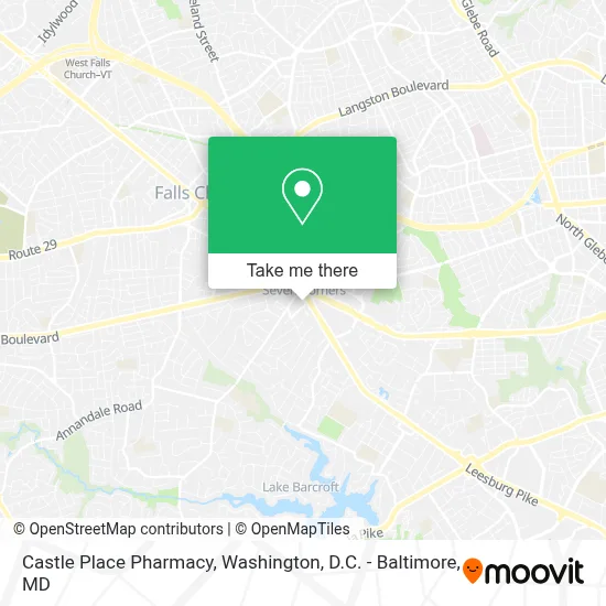 Castle Place Pharmacy map