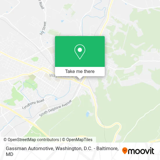 Gassman Automotive map