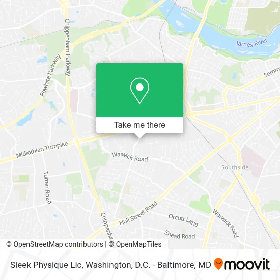 Sleek Physique Llc map