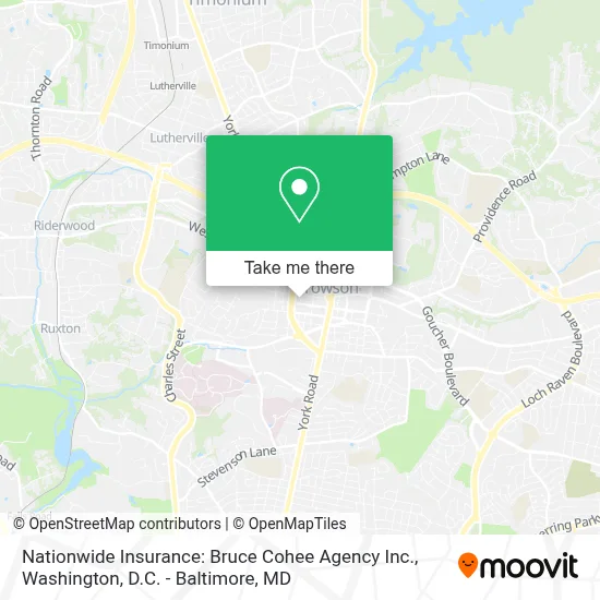 Nationwide Insurance: Bruce Cohee Agency Inc. map