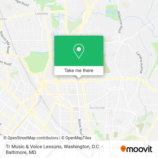 Tr Music & Voice Lessons map