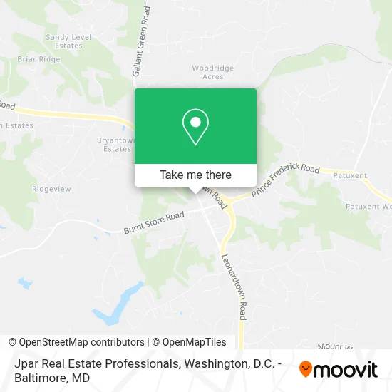 Jpar Real Estate Professionals map
