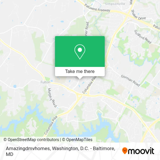 Amazingdmvhomes map