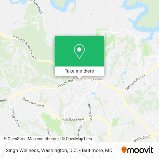 Singh Wellness map