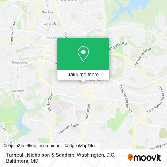 Turnbull, Nicholson & Sanders map