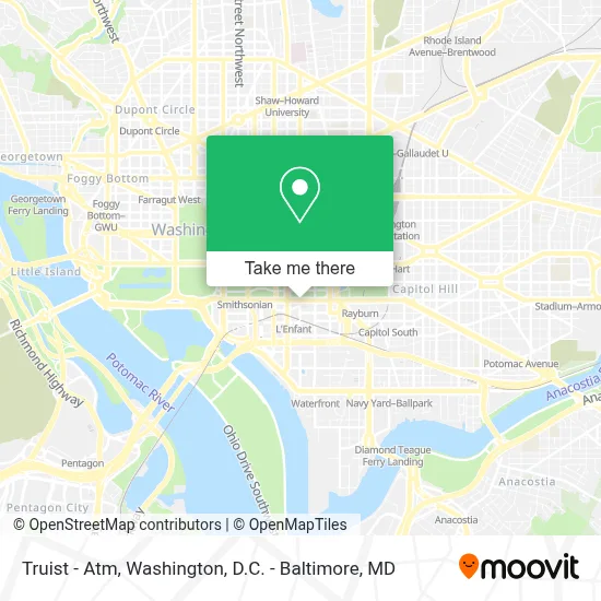 Truist - Atm map
