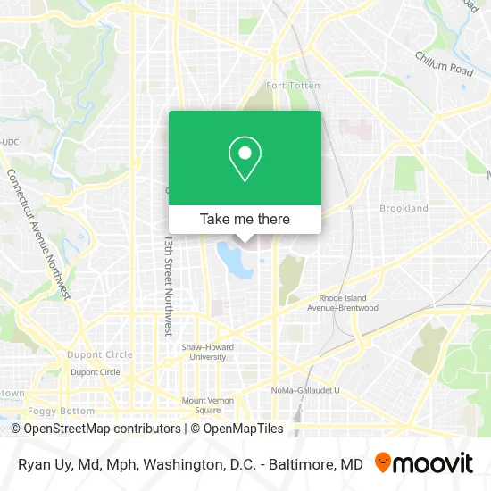 Ryan Uy, Md, Mph map