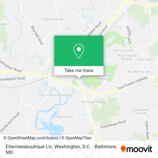 Ellarosesboutique Llc map