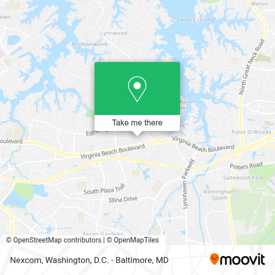 Nexcom map