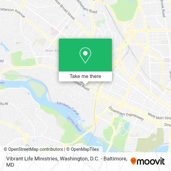 Vibrant Life Ministries map