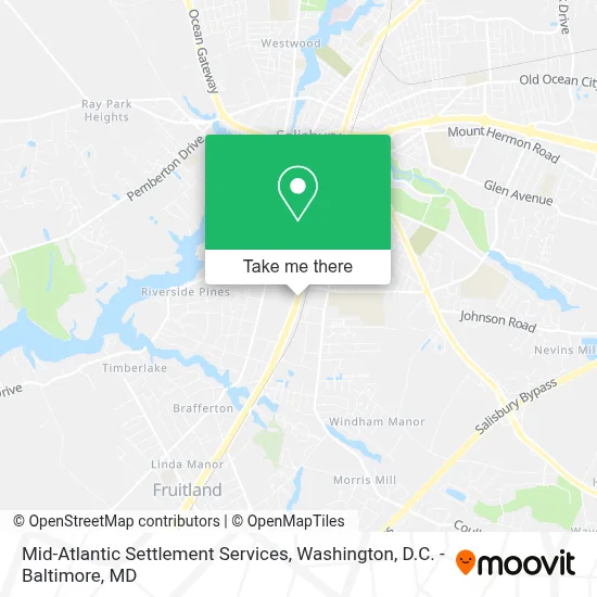 Mid-Atlantic Settlement Services map