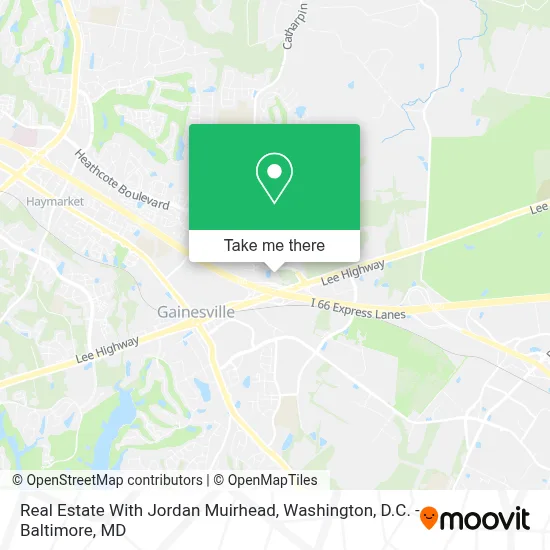 Real Estate With Jordan Muirhead map