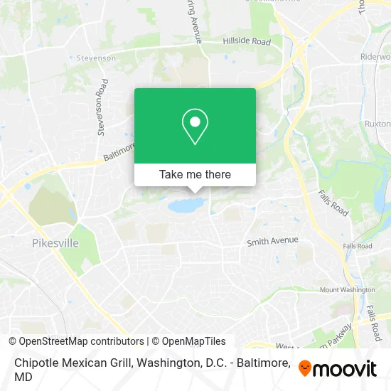 Chipotle Mexican Grill map