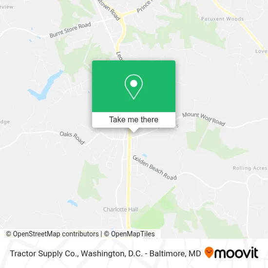 Tractor Supply Co. map
