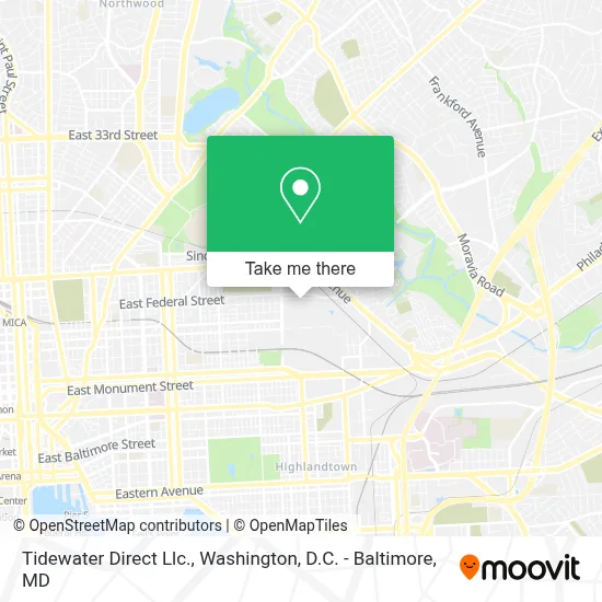 Tidewater Direct Llc. map