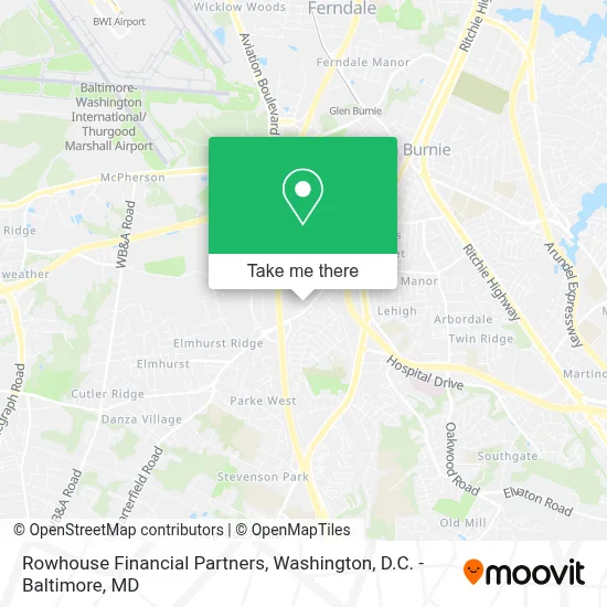 Rowhouse Financial Partners map