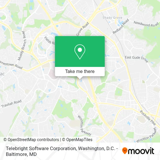 Telebright Software Corporation map