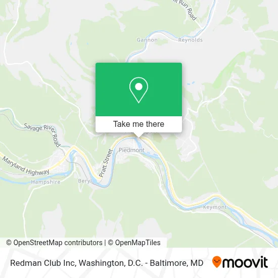 Redman Club Inc map