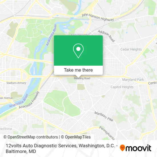 12volts Auto Diagnostic Services map